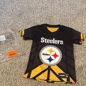 Steelers Kids Shirt - Black and Gold